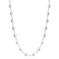 Halskette Sagapo Dame Chunky in Stahl SHK27